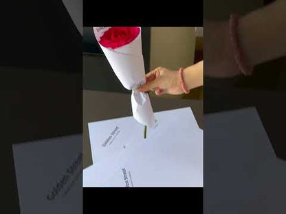 Custom Flower Business Logo Self Inking Stamp