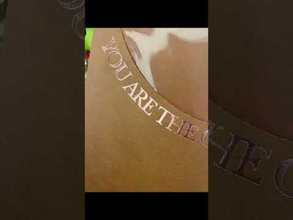 Kraft Bouquet Sleeves with Gold Foil Accent Pack 50
