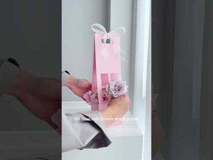 Lot de 10 boîtes d'emballage pour bouquet de fleurs
