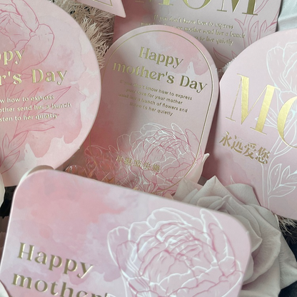 2023 Mother's Day Greeting Cards for Bouquets