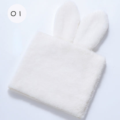 5pcs Bunny Ears Velvet Fabric Bouquet Packing Cloth