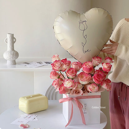 20pcs Valentine's Day Heart Balloons