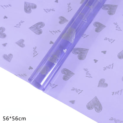 20pcs Romantic Love Cellophane Wrap (56x56cm)