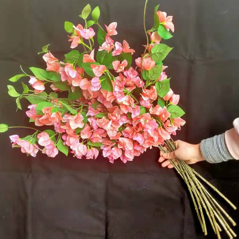 plastic bougainvillea plants Artificial Plastic Bougainvillea Pack 10