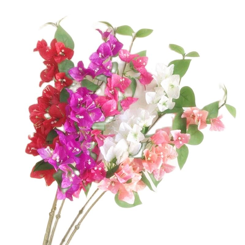 plastic bougainvillea plants Artificial Plastic Bougainvillea Pack 10