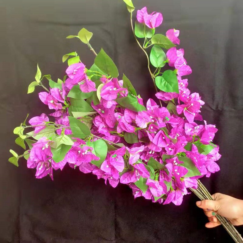 plastic bougainvillea plants Artificial Plastic Bougainvillea Pack 10 – Floral Supplies Store