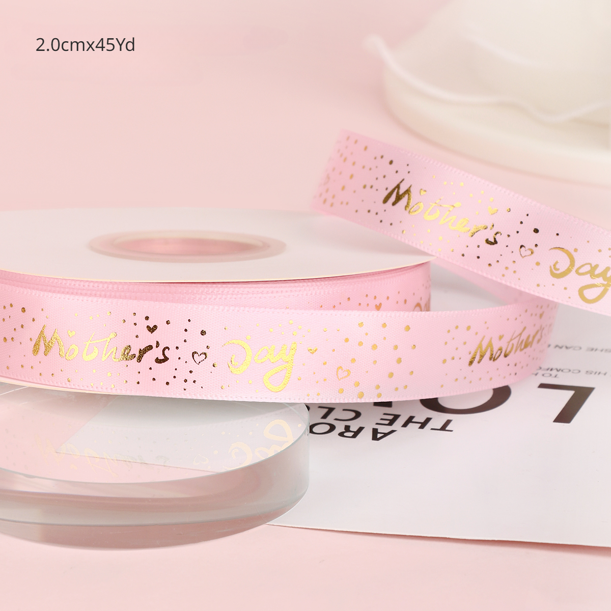 I LOVE YOU MOM Ribbon for Mother's Day