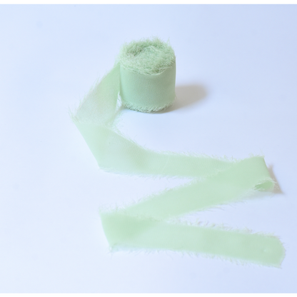 Frayed Edge Chiffon Ribbon for Floral Design (4cmx5m)