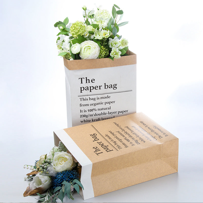 5Pcs Kraft Paper Flowers Gift Bags Bouquets Bags with Handle DIY Flower  Bouquet Wrap Gift Box for Mo…See more 5Pcs Kraft Paper Flowers Gift Bags