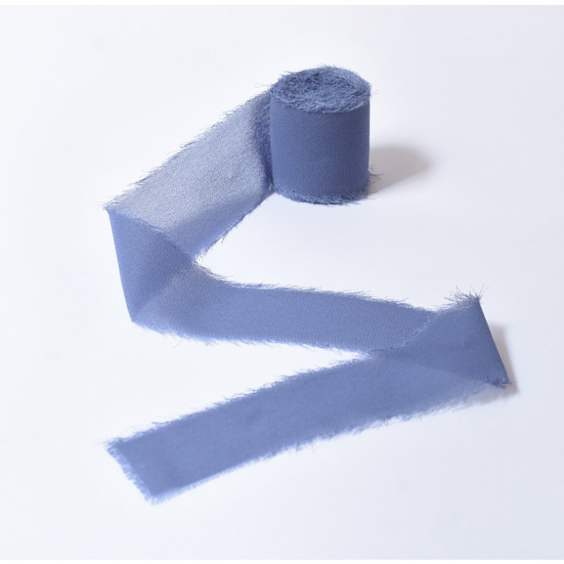 Frayed Edge Chiffon Ribbon for Floral Design (4cmx5m)