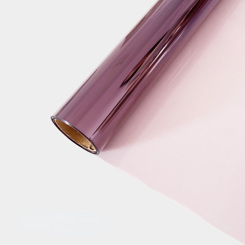 Colored Clear Cellophane Wrap Roll (58cmx10Yd)