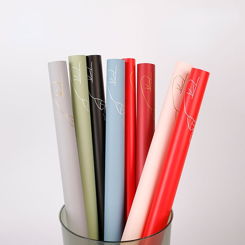 20pcs Lover Hug Bouquet Wrap Paper (56x56cm)
