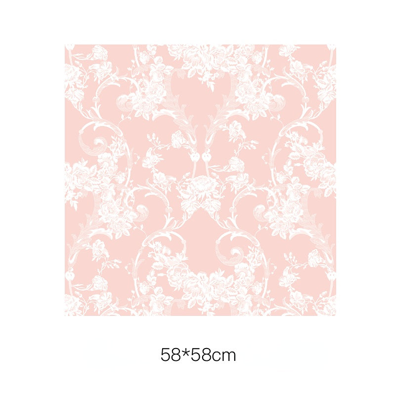10pcs Floral Lace Print Bouquet Paper (58x58cm)