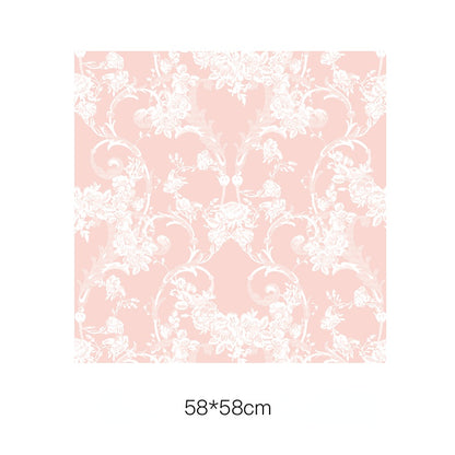 10pcs Floral Lace Print Bouquet Paper (58x58cm)