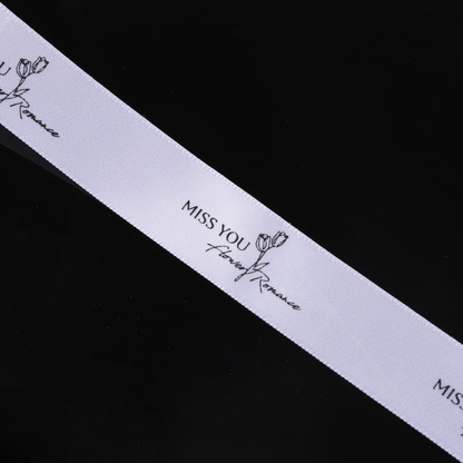 MISS YOU Satin Ribbon (25mmx40Yd)