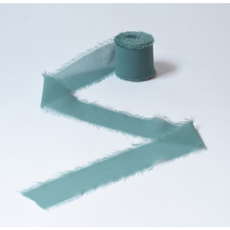 Frayed Edge Chiffon Ribbon for Floral Design (4cmx5m)