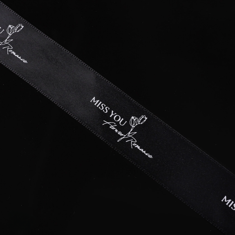 MISS YOU Satin Ribbon (25mmx40Yd)