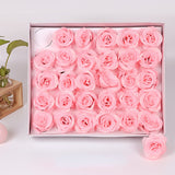 Load image into Gallery viewer, 30PCS Glittering Artificial Rose Flower Head for DIY Decoration 2.3in