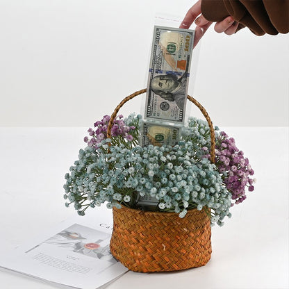 Surprise Money Pull Box for Bouquets & Gifts