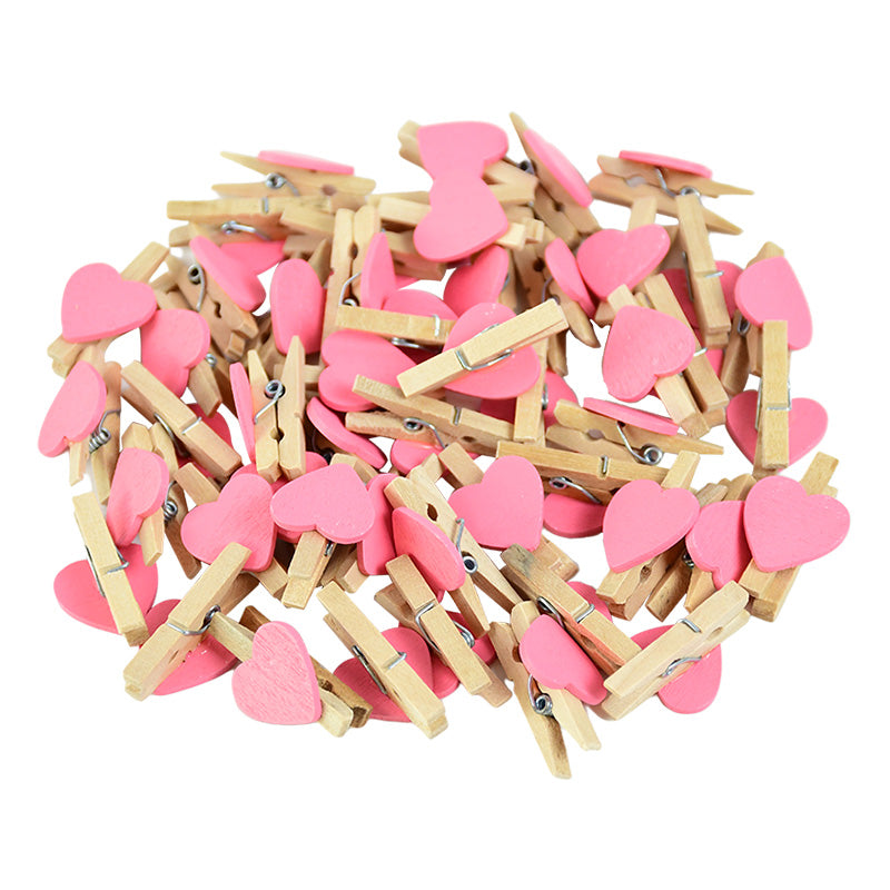 Decorative Floral Card Clips for Bouquets (Set of 50)