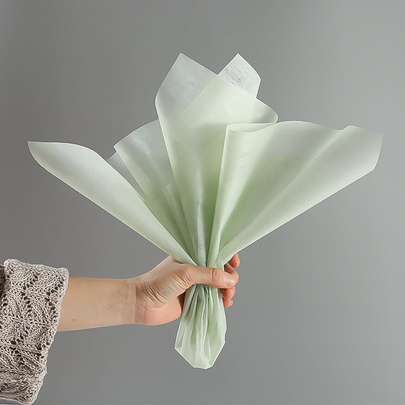floristry tissue paper green