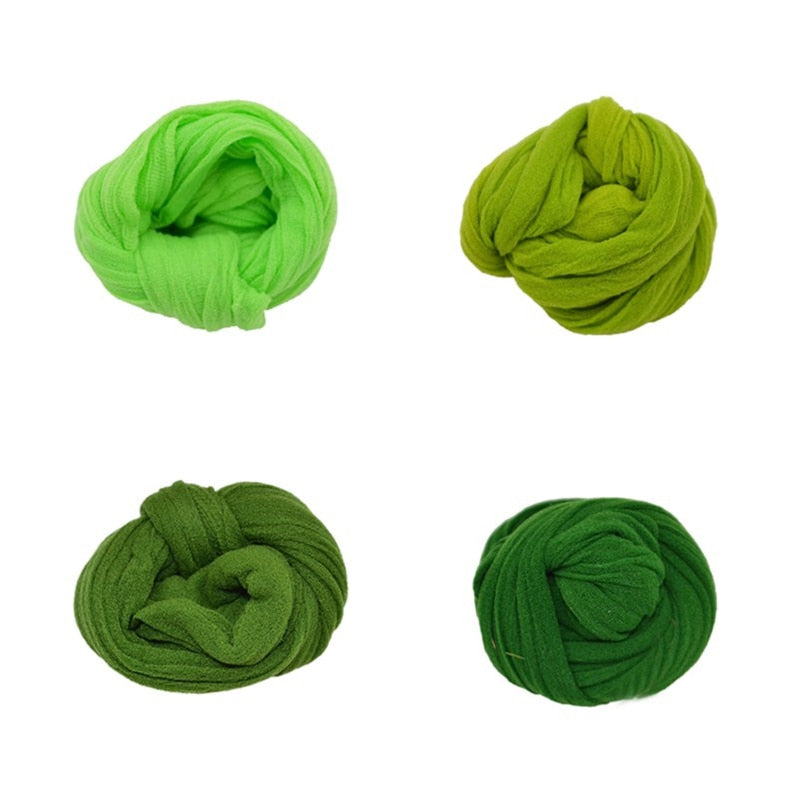 10 rouleaux de tissu en nylon extensible pour la création de fleurs en bas DIY