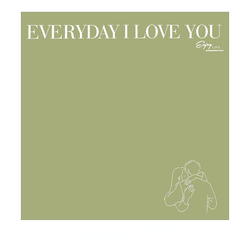 20pcs Lover Hug Bouquet Wrap Paper (56x56cm)