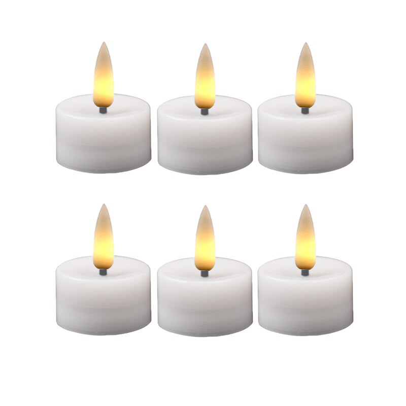 6pcs Flameless LED Candles Tea Lights