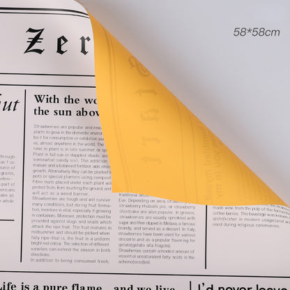 20pcs Newspaper Florist Wrap Paper (58x58cm)