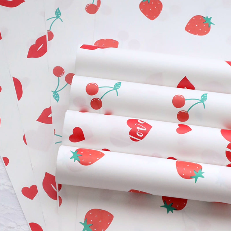 Strawberry Premium Gift Wrap Wrapping Paper Roll 