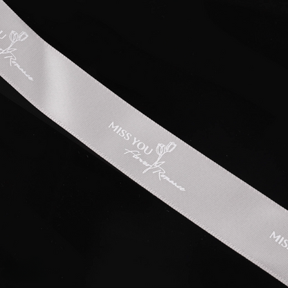 MISS YOU Satin Ribbon (25mmx40Yd)
