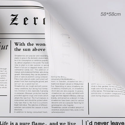 20pcs Newspaper Florist Wrap Paper (58x58cm)