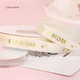 Load image into Gallery viewer, I LOVE YOU MOM Ribbon for Mother&#39;s Day