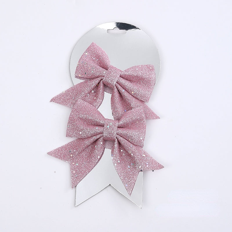 2pcs Glittering Decorative Gift Bows
