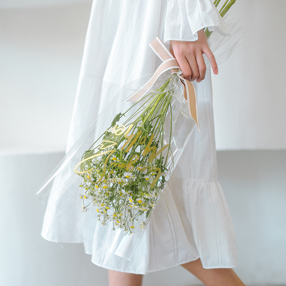 20pcs Mother's Day Clear Cellophane Wrap (60x60cm)