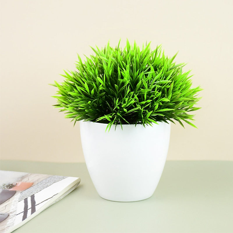 artificial pot plants nz Artificial Plants Potted Green Bonsai Small Tree
