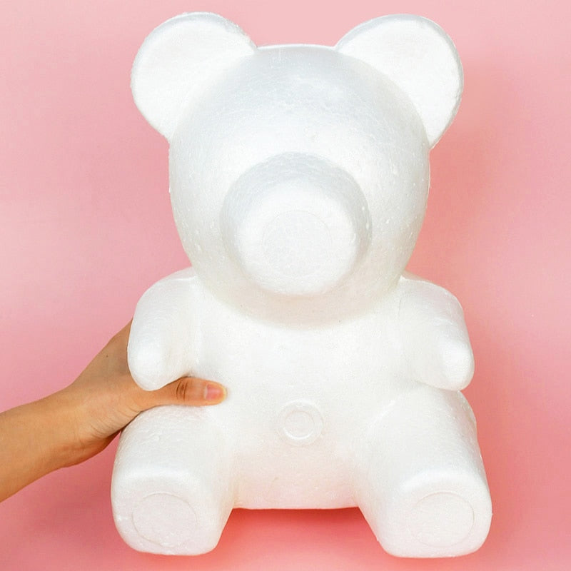 Polystyrene Styrofoam Foam Bear – Floral Supplies Store