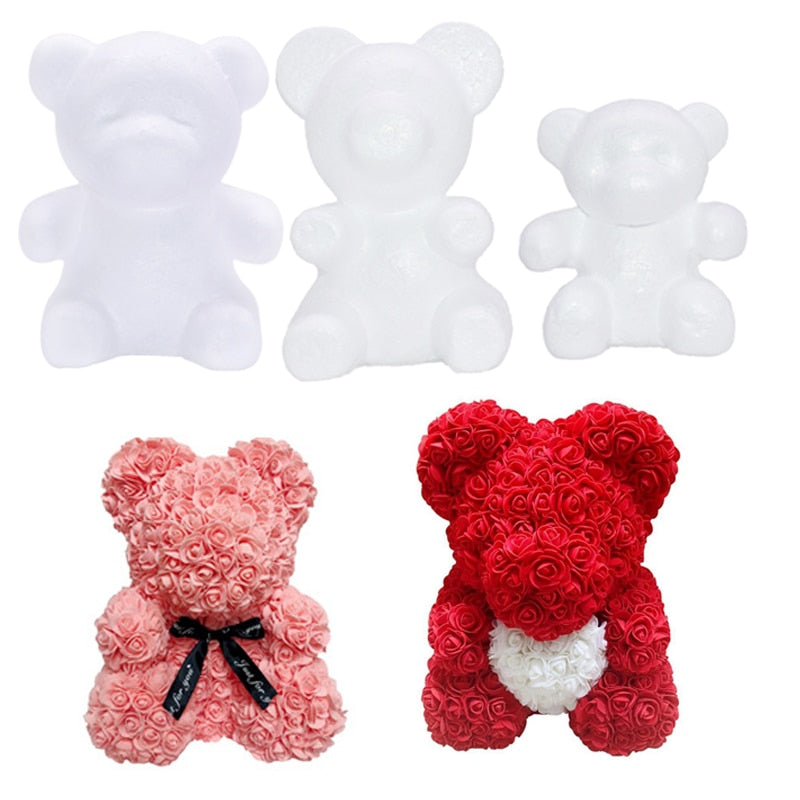 Polystyrene Styrofoam Foam Bear – Floral Supplies Store