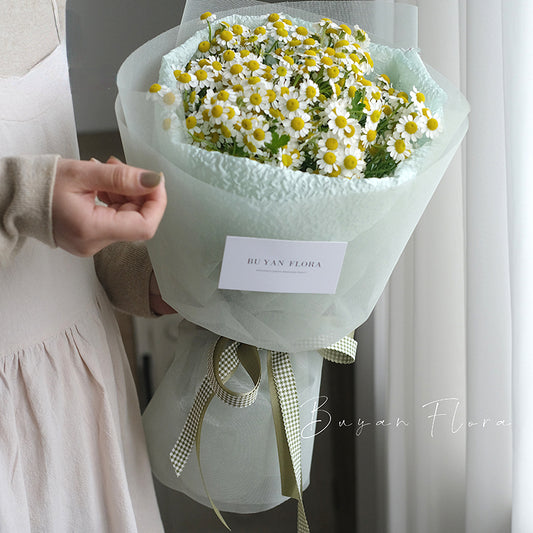 Frosted Mesh Fabric Tulle Roll for Bouquet Gift Packaging