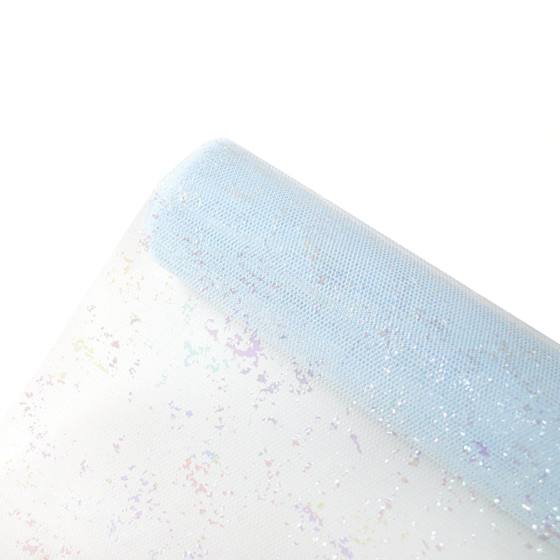 Glittering Mesh Fabric for Gift Bouquet Wrapping 0.5x5m