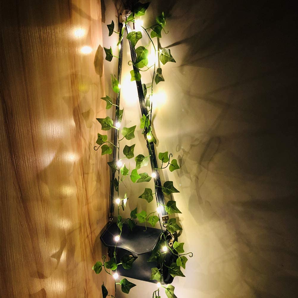 LED Maple Leaf Garland Fairy Lights