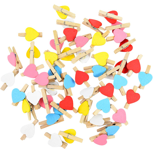 Decorative Floral Card Clips for Bouquets (Set of 50)