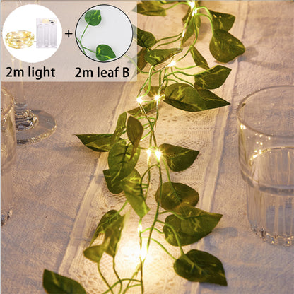 maple leaf fairy lights