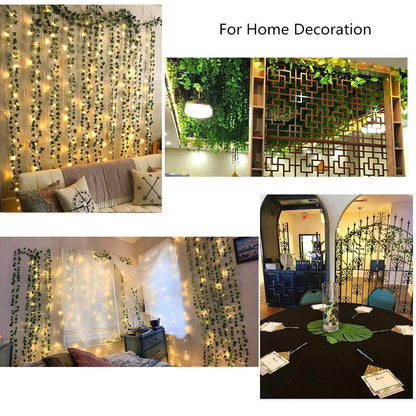 LED Maple Leaf Garland Fairy Lights