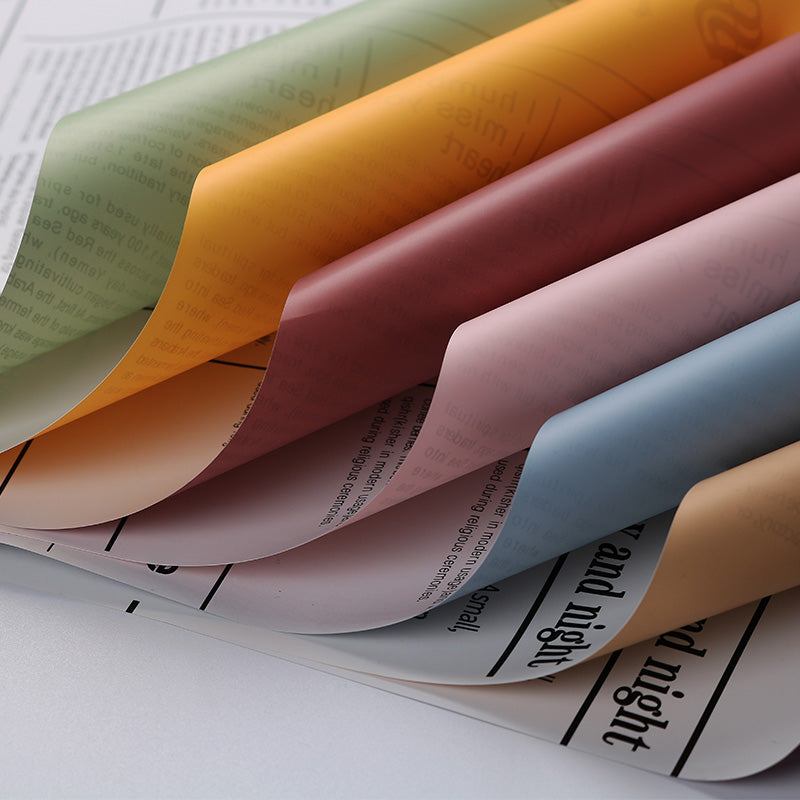 20pcs Newspaper Florist Wrap Paper (58x58cm)