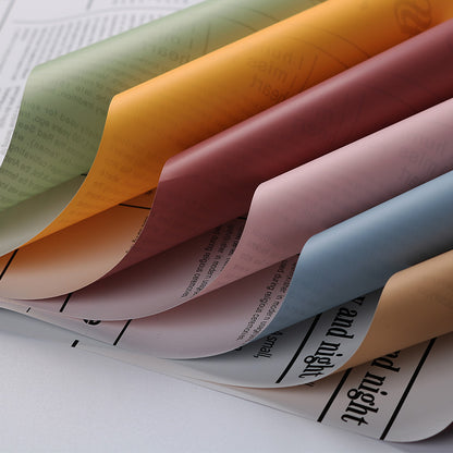 20pcs Newspaper Florist Wrap Paper (58x58cm)
