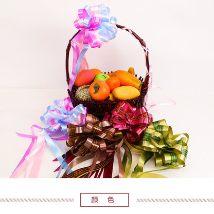 10pcs Pull String Ribbon Gift Bows