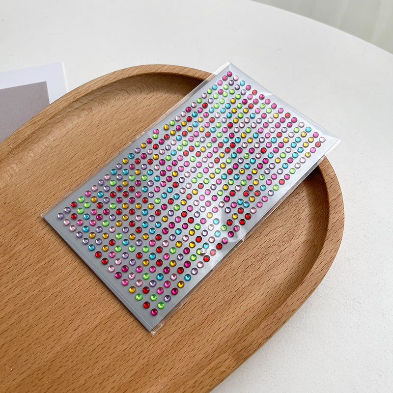 Self-adhesive Flat Rhinestones for Flowers