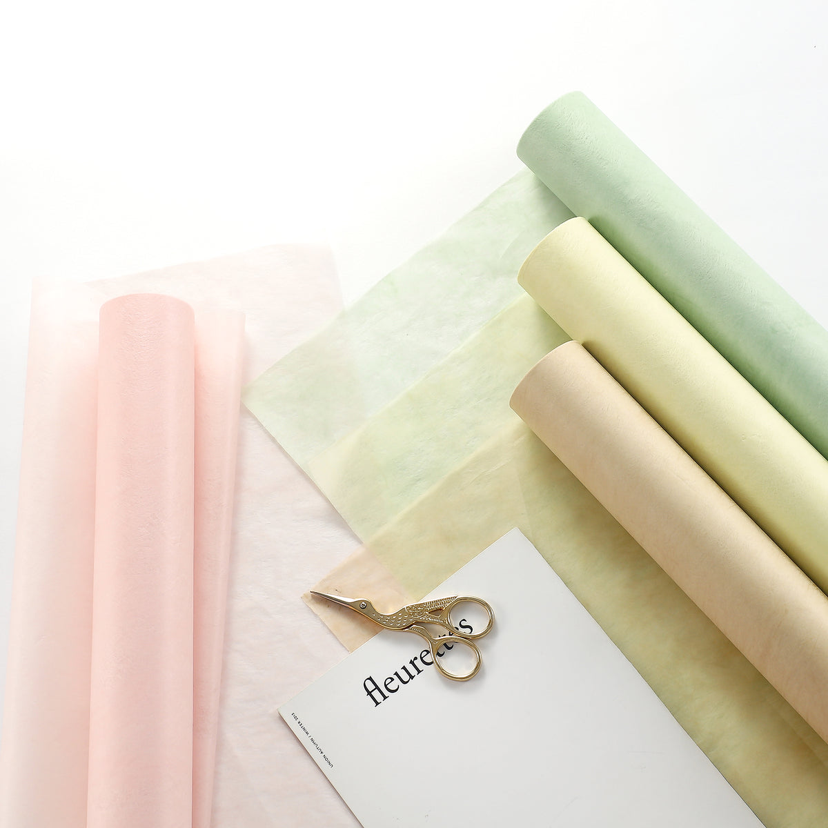  floral tissue paper