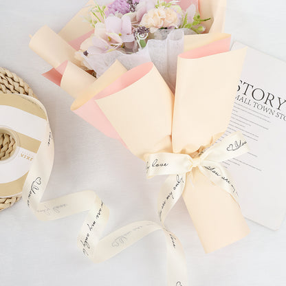 Valentine's Day Flower Gift Ribbon (2.5cmx45m)